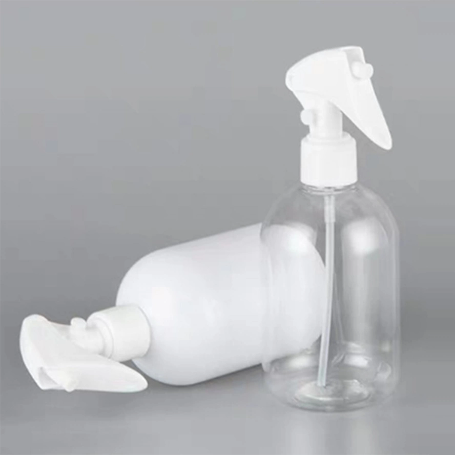 500ml Round Pet Transparent White Color Bottle for Ethanol for Disinfection