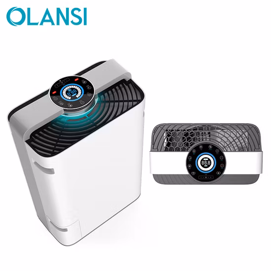 Purificatore d'aria disinfezione UVC per camera da letto domestica Filtro dell'aria portatile per polvere Fumatore Allergia ai pollini Animali domestici Olansi