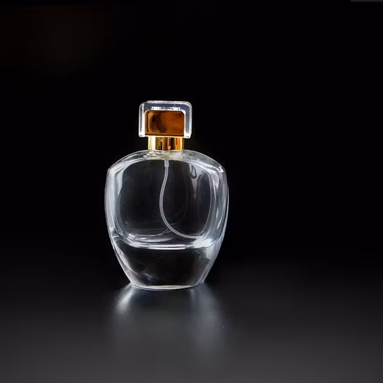 2023 Nuovo design 50ml Profumo di lusso in vetro con stampa a caldo